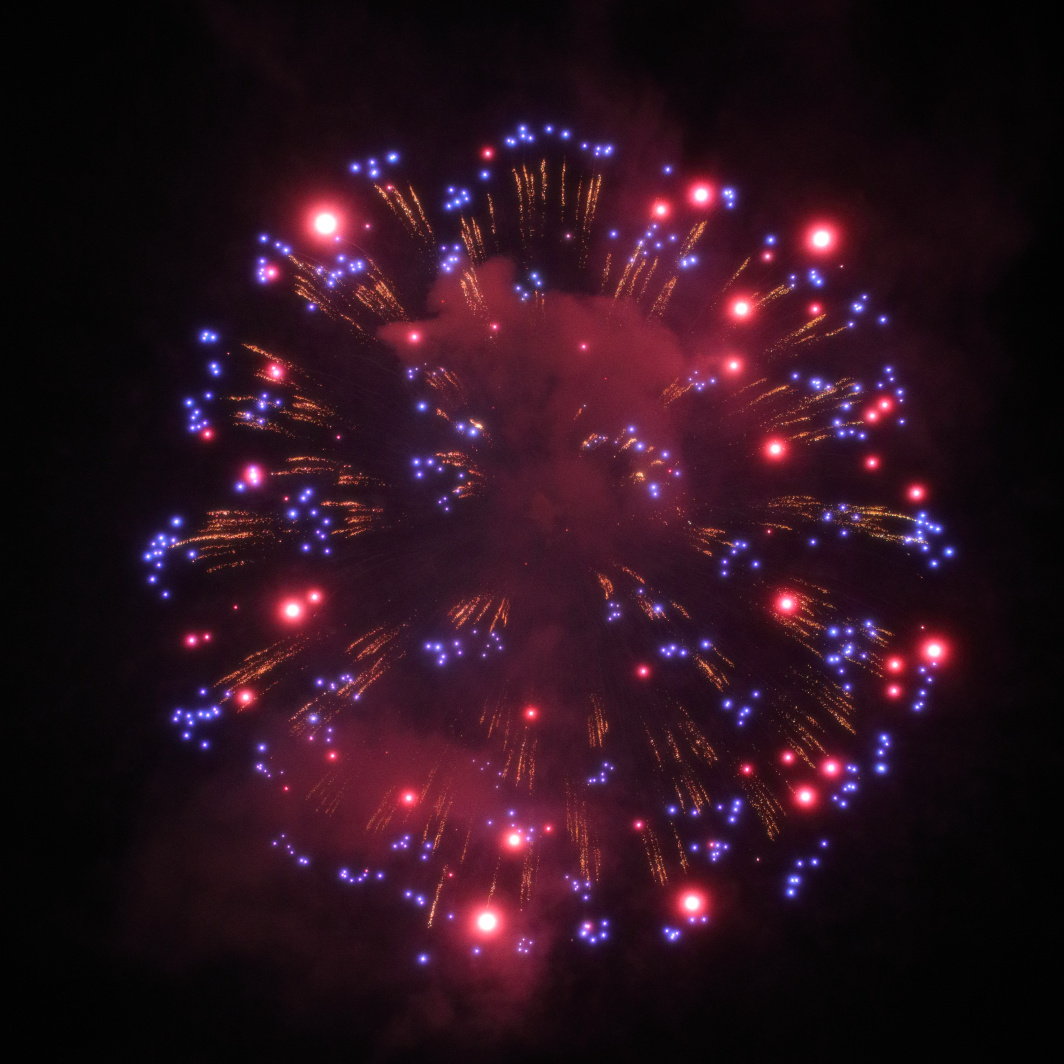 『信濃の花車』 丸玉屋小勝煙火店(東京都府中市)