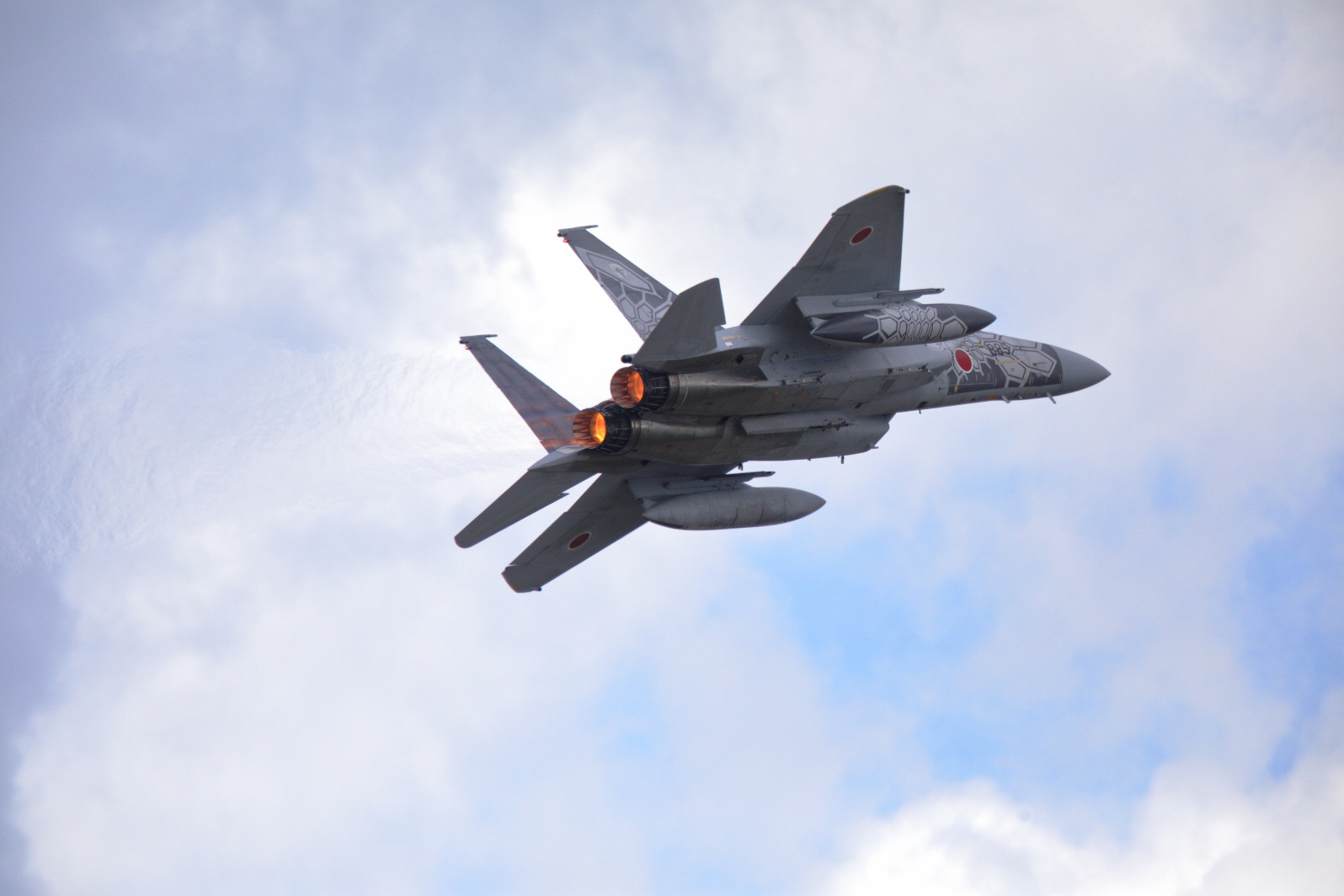 小松基地航空祭2018 303飛行隊 機動展示 ABクライム